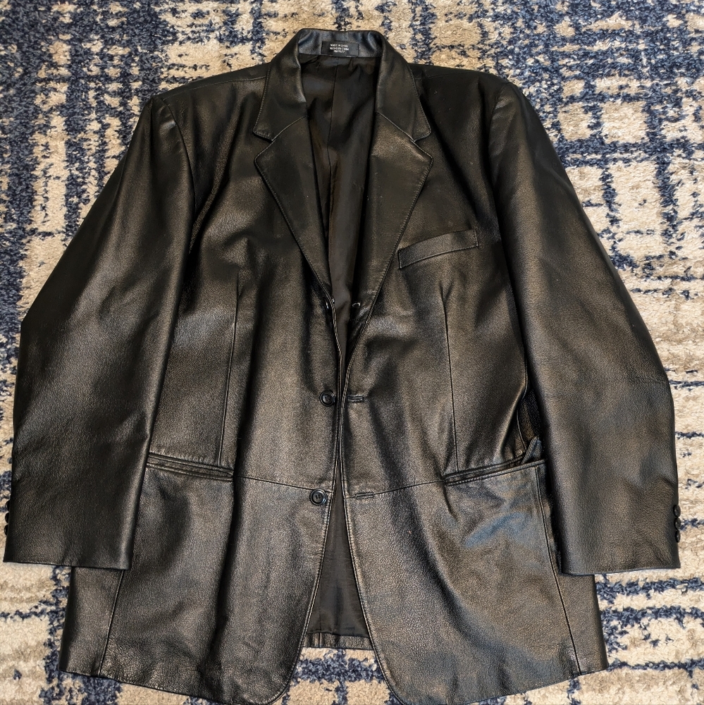 Leather jacket